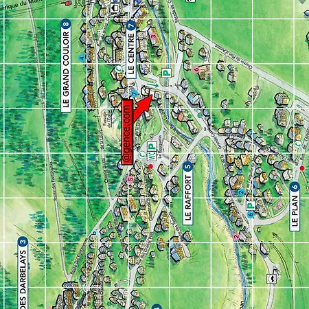 Rez-de-jardin Proche Foret, Centre Et Pistes, 4 Pers, Parking Prive - Fr-1-464-170 公寓 普拉洛尼昂-拉瓦努瓦斯
